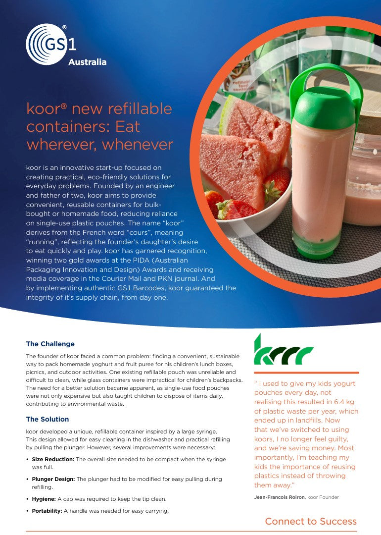 GS1 koor Case study Barcode