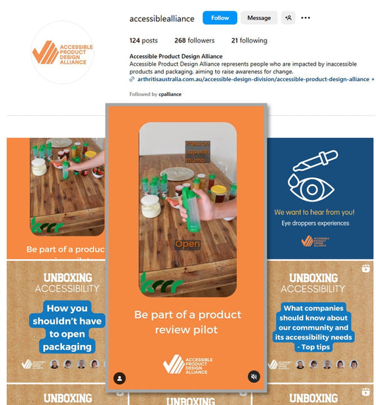 Accessible Product Design Alliance Support